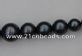CSB405 15.5 inches 8mm - 16mm round shell pearl beads