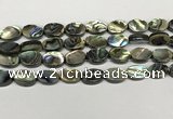 CSB4127 15.5 inches 10*14mm oval abalone shell beads wholesale