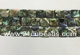 CSB4148 15.5 inches 18*18mm square abalone shell beads wholesale