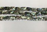 CSB4154 15.5 inches 12*16mm rectangle abalone shell beads wholesale