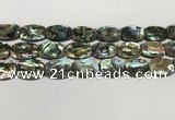 CSB4163 15.5 inches 15*20mm flat drum abalone shell beads wholesale