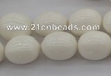 CSB675 15.5 inches 16*19mm oval shell pearl beads