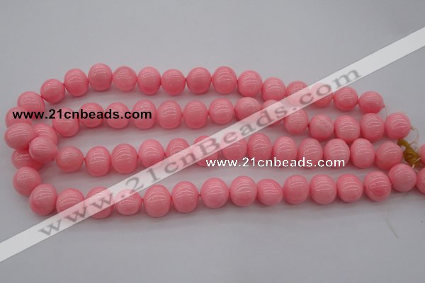 CSB690 15.5 inches 13*15mm oval shell pearl beads