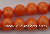 CSB691 15.5 inches 13*15mm oval shell pearl beads