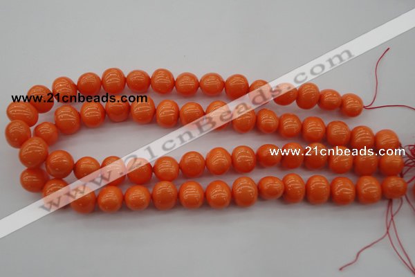 CSB691 15.5 inches 13*15mm oval shell pearl beads