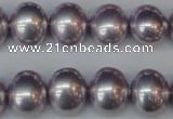 CSB815 15.5 inches 13*15mm oval shell pearl beads wholesale