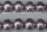 CSB815 15.5 inches 13*15mm oval shell pearl beads wholesale