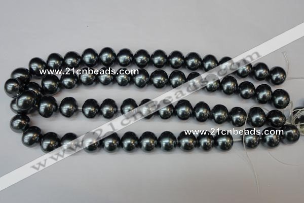 CSB817 15.5 inches 13*15mm oval shell pearl beads wholesale