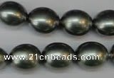 CSB882 15.5 inches 13*15mm nuggets shell pearl beads wholesale