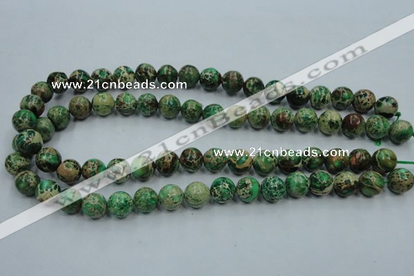 CSE222 15.5 inches 16mm round dyed natural sea sediment jasper beads