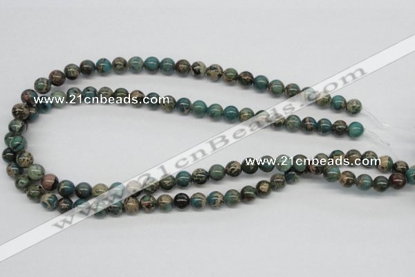 CSE5003 15.5 inches 8mm round natural sea sediment jasper beads