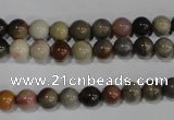 CSE5201 15.5 inches 6mm round sea sediment jasper beads wholesale