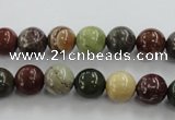 CSE5302 15.5 inches 8mm round sea sediment jasper beads wholesale