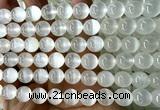 CSE632 15 inches 10mm round selenite beads wholesale