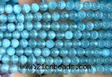 CSE660 15 inches 6mm round selenite beads wholesale