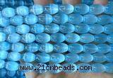 CSE665 15 inches 8*12mm rice selenite beads wholesale