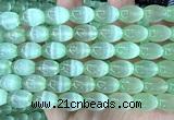 CSE676 15 inches 10*14mm rice selenite beads wholesale