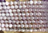 CSE690 15 inches 6mm round selenite beads wholesale