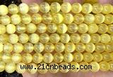 CSE742 15 inches 10mm round selenite beads wholesale
