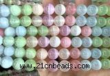 CSE762 15 inches 10mm round colorful selenite beads wholesale