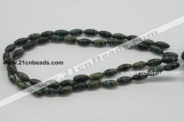 CSG06 15.5 inches 8*16mm rice long spar gemstone beads wholesale