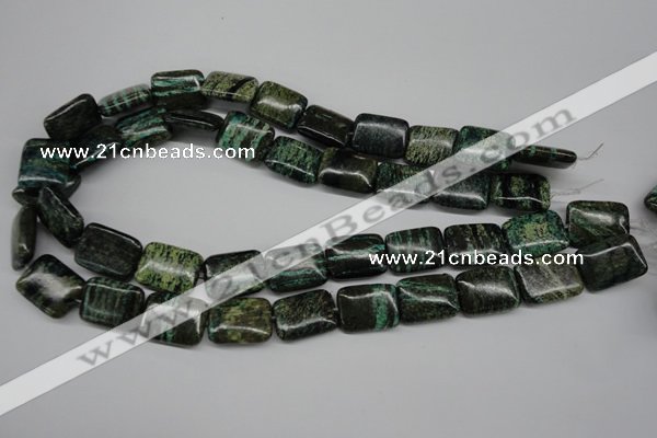 CSG26 15.5 inches 15*20mm rectangle long spar gemstone beads wholesale