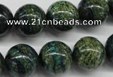 CSG30 15.5 inches 16mm round long spar gemstone beads wholesale