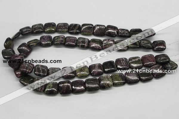 CSG58 15.5 inches 10*10mm square long spar gemstone beads wholesale