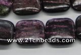 CSG60 15.5 inches 20*20mm square long spar gemstone beads wholesale