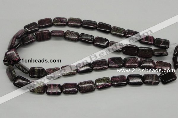 CSG61 15.5 inches 13*18mm rectangle long spar gemstone beads wholesale