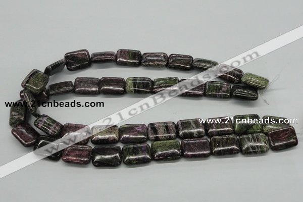 CSG62 15.5 inches 15*20mm rectangle long spar gemstone beads wholesale