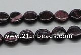 CSG63 15.5 inches 8mm flat round long spar gemstone beads wholesale