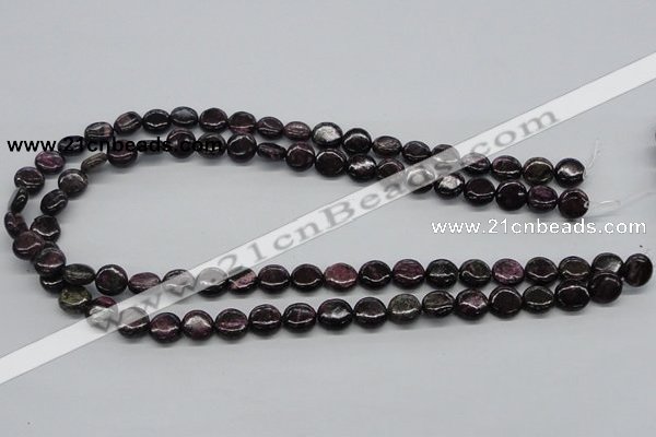 CSG63 15.5 inches 8mm flat round long spar gemstone beads wholesale