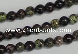 CSG65 15.5 inches 4mm round long spar gemstone beads wholesale