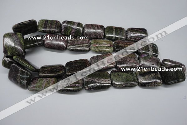 CSG78 15.5 inches 22*30mm rectangle long spar gemstone beads wholesale