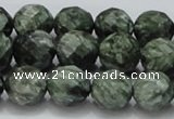 CSH09 15.5 inches 14mm faceted round natural seraphinite beads