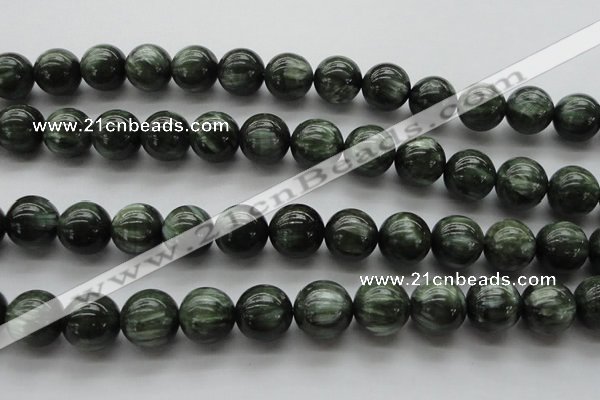 CSH203 15.5 inches 10mm round AA grade natural seraphinite beads