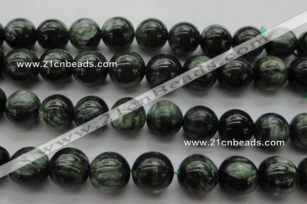 CSH205 15.5 inches 14mm round AA grade natural seraphinite beads