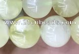 CSJ313 15.5 inches 8mm round serpentine new jade beads