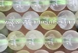 CSJ318 15.5 inches 4mm round serpentine new jade beads