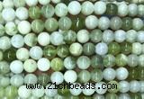 CSJ331 15 inches 6mm round Xiuyu jade beads wholesale