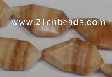 CSL85 15.5 inches 17*32mm freefrom silver leaf jasper beads wholesale