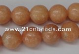 CSM05 15.5 inches 12mm round salmon stone beads wholesale