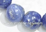 CSO14 15.5 inches 4mm round AB grade sodalite gemstone beads