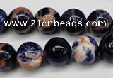 CSO263 15.5 inche 10mm round red sodalite gemstone beads wholesale