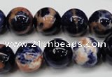 CSO264 15.5 inche 12mm round red sodalite gemstone beads wholesale