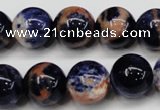 CSO265 15.5 inche 14mm round red sodalite gemstone beads wholesale