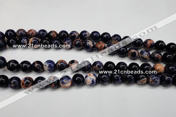 CSO265 15.5 inche 14mm round red sodalite gemstone beads wholesale