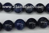 CSO404 15.5 inches 12mm round dyed sodalite gemstone beads