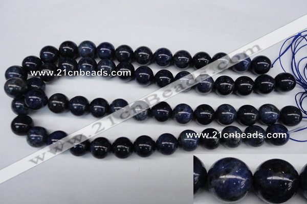 CSO405 15.5 inches 14mm round dyed sodalite gemstone beads